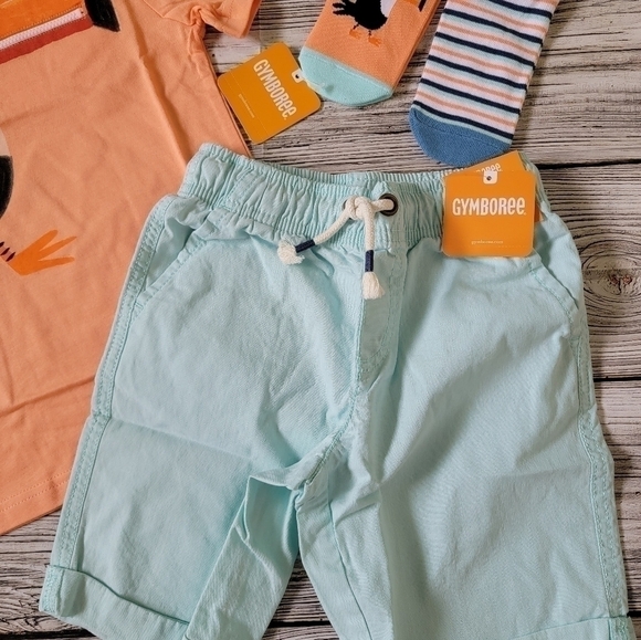 Toucan Outfit T-Shirt Shorts Socks Outfit Tropical Summer Outfit - Picture 5 of 6